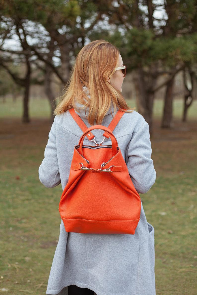 Leather Backpack Women Leather Backpack Convertible Backpack Leather Tote Bag Backpack Women Leather Bag Shoulder Bag Leather Handbag