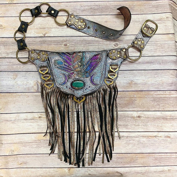 Pocket belt, festival hip pack, fanny pack festival bag, festival bag, festival belt