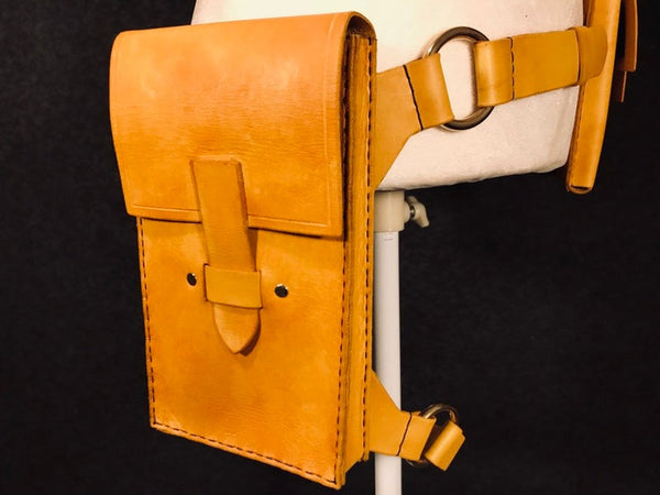 Batgirl Inspired Leather Utility Belt - Payment Plan Available